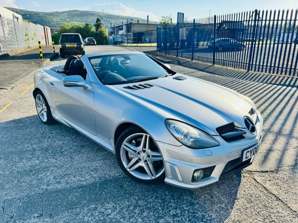 Mercedes-Benz SLK Coupe, Petrol, 2008, Silver