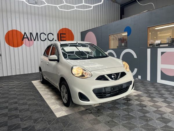 Nissan March Hatchback, Petrol, 2017, White