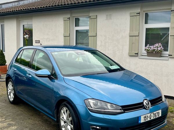 Volkswagen Golf Hatchback, Petrol, 2015, Blue