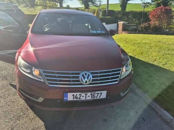 Volkswagen CC Coupe, Diesel, 2014, Red