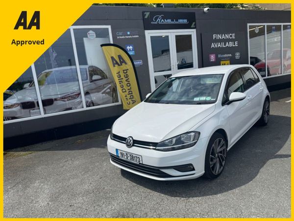 Volkswagen Golf Hatchback, Diesel, 2019, White