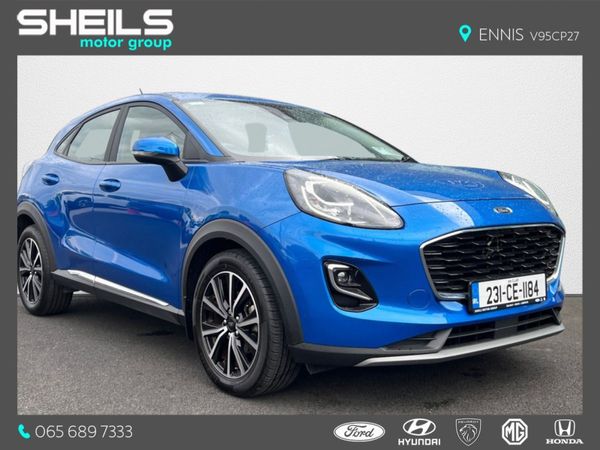 Ford Puma MPV, Petrol Hybrid, 2023, Blue