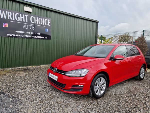 Volkswagen Golf Hatchback, Petrol, 2015, Red