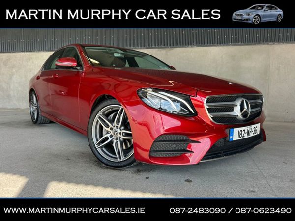 Mercedes-Benz E-Class Saloon, Diesel, 2018, Red