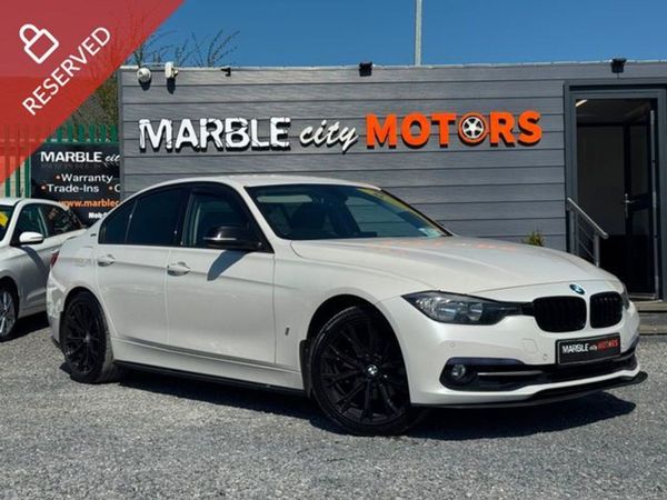 BMW 3-Series Saloon, Hybrid, 2017, White