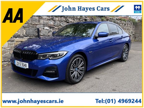 BMW 3-Series Saloon, Petrol Plug-in Hybrid, 2022, Blue