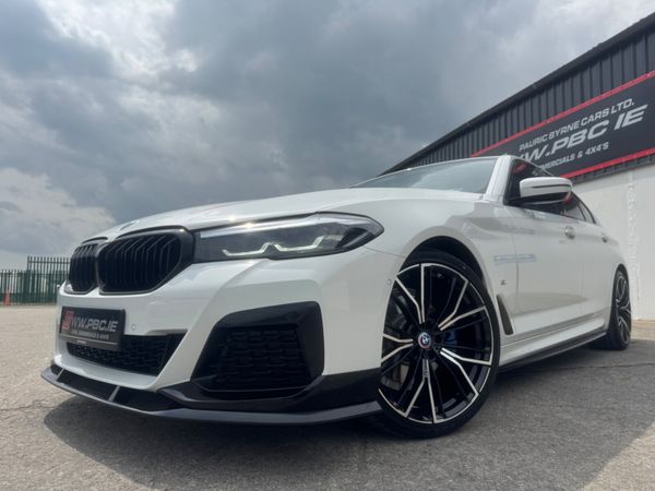 BMW 5-Series Saloon, Diesel, 2023, White