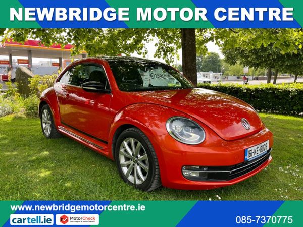 Volkswagen Beetle Hatchback, Petrol, 2016, Orange