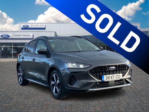 Ford Focus Hatchback, Petrol Hybrid, 2024, Grey