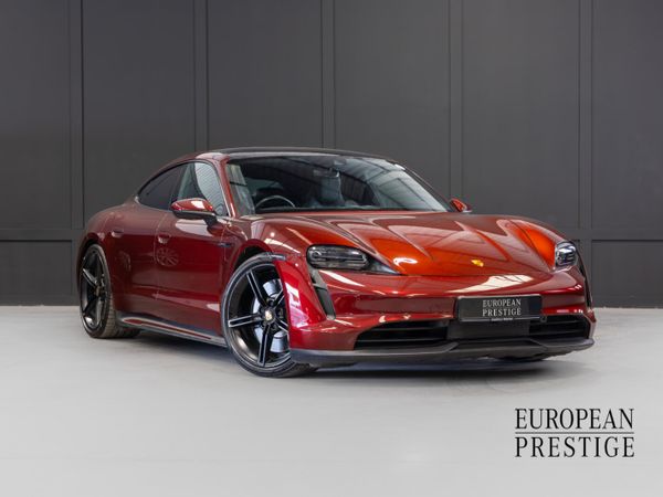 Porsche Taycan Hatchback, Electric, 2021, Red