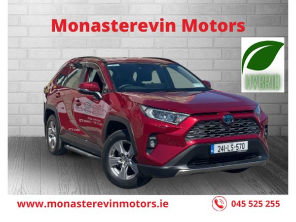Toyota RAV4 SUV, Petrol Hybrid, 2024, Red