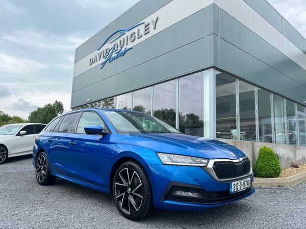 Skoda Octavia Estate, Diesel, 2021, Blue
