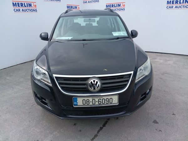 Volkswagen Tiguan SUV, Petrol, 2008, Black