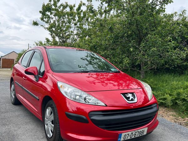 Peugeot 207 Hatchback, Petrol, 2007, Red