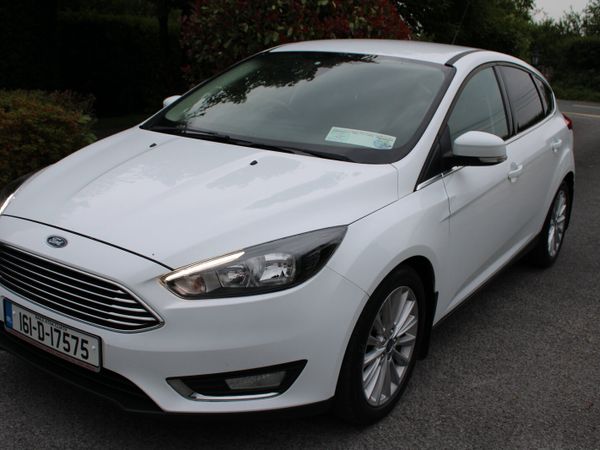 Ford Focus Hatchback, Diesel, 2016, White