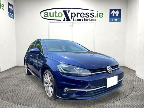 Volkswagen Golf Hatchback, Petrol, 2018, Blue