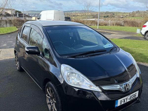 Honda Fit Hatchback, Petrol Hybrid, 2011, Black
