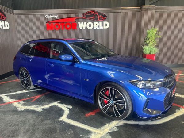 BMW 3-Series Estate, Hybrid, 2023, Blue
