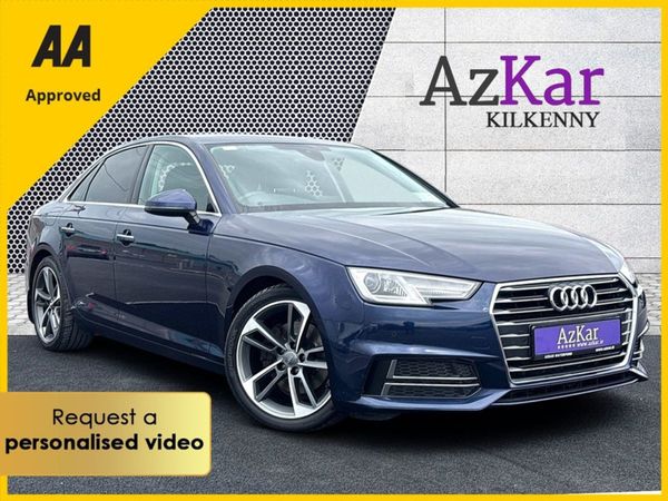 Audi A4 Saloon, Diesel, 2019, Blue