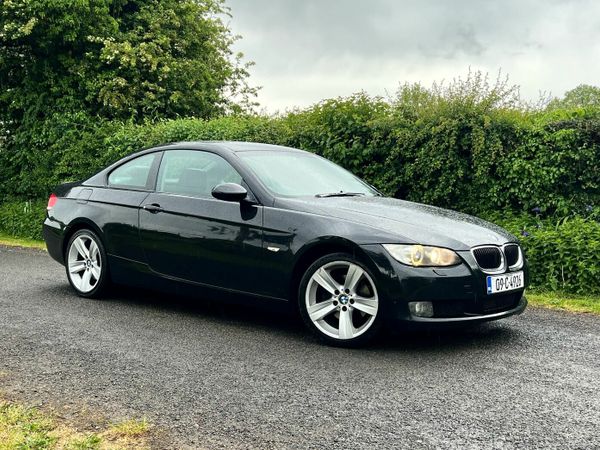 BMW 3-Series Coupe, Diesel, 2009, Black