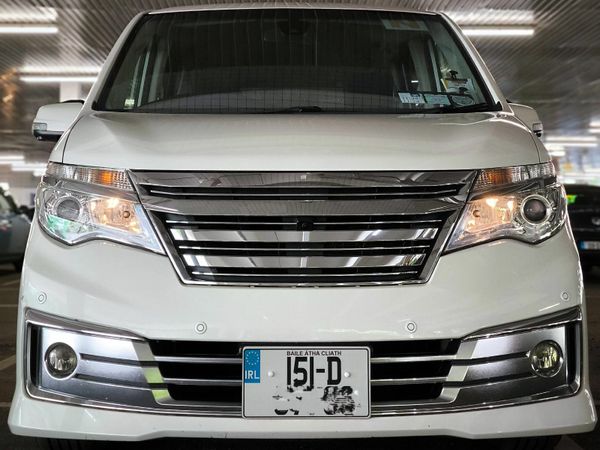 Nissan Serena MPV, Petrol Hybrid, 2015, White