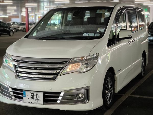 Nissan Serena MPV, Petrol Hybrid, 2015, White