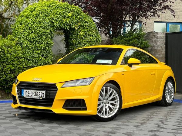 Audi TT Coupe, Petrol, 2016, Yellow