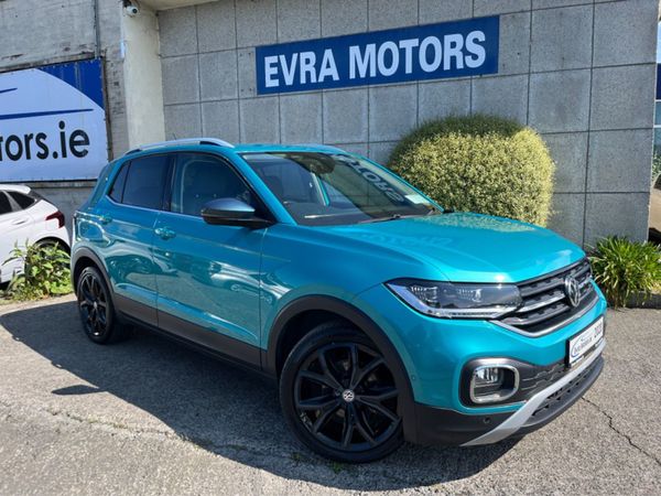 Volkswagen T-Cross SUV, Petrol, 2020, Blue