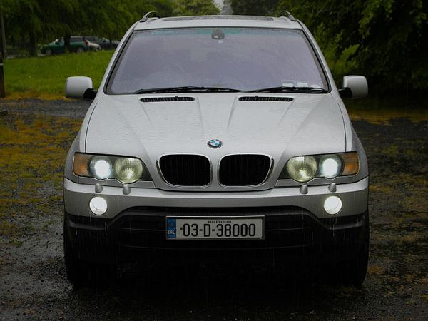 BMW X5 SUV, Petrol, 2003, Silver