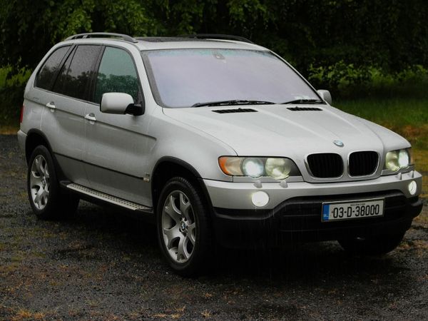BMW X5 SUV, Petrol, 2003, Silver