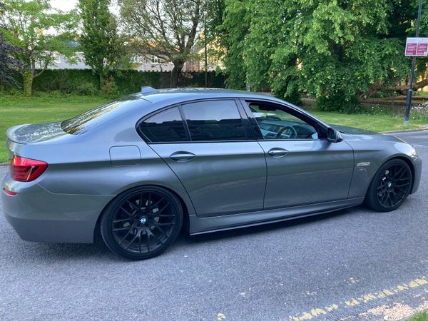 BMW 5-Series Saloon, Diesel, 2013, Grey