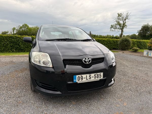 Toyota Auris Hatchback, Petrol, 2009, Black
