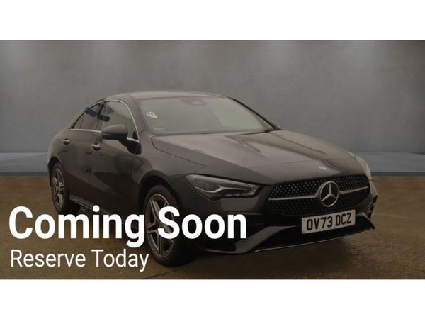 Mercedes-Benz CLA Coupe, Petrol Plug-in Hybrid, 2023, Black