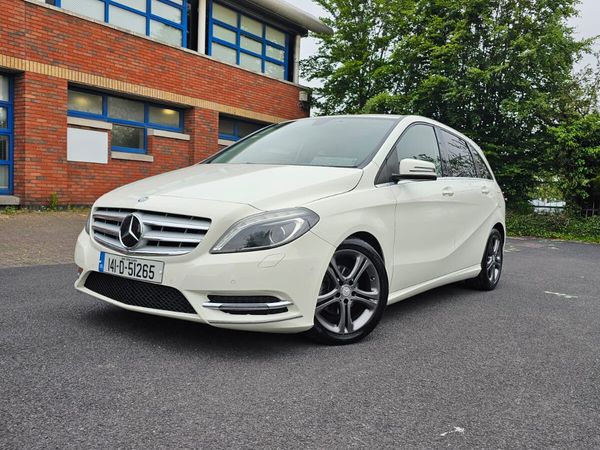 Mercedes-Benz B-Class Hatchback, Petrol, 2014, White