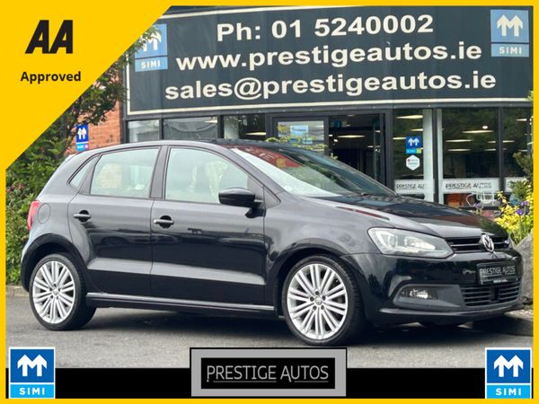 Volkswagen Polo Hatchback, Petrol, 2015, Black