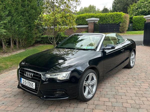 Audi A5 Convertible, Petrol, 2012, Black