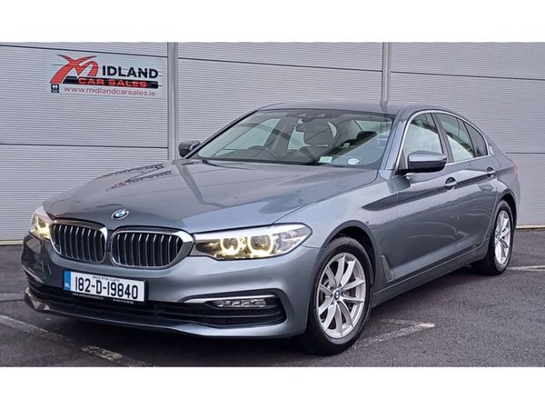 BMW 5-Series Saloon, Diesel, 2018, Grey