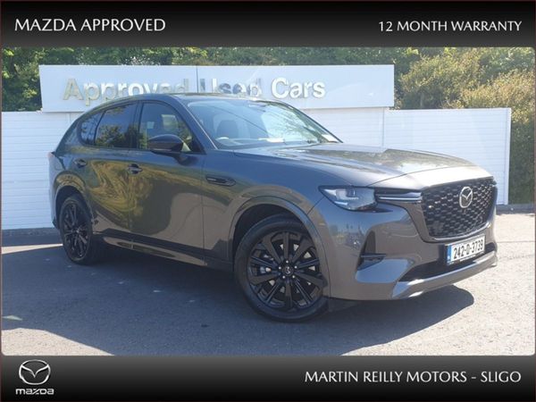 Mazda CX-60 SUV, Petrol Plug-in Hybrid, 2024, Grey