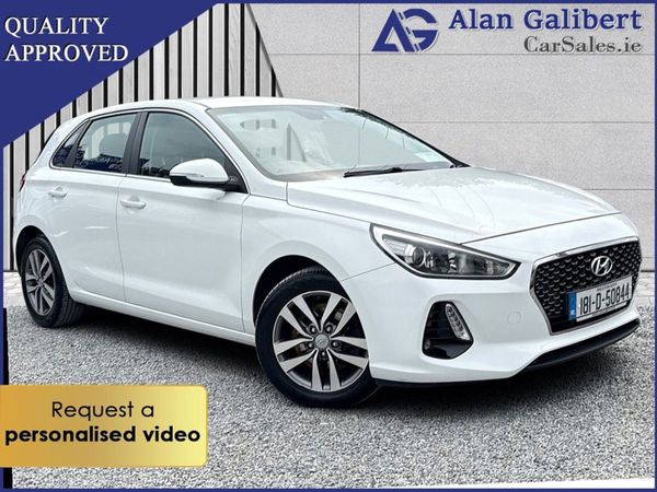 Hyundai i30 Hatchback, Petrol, 2018, White