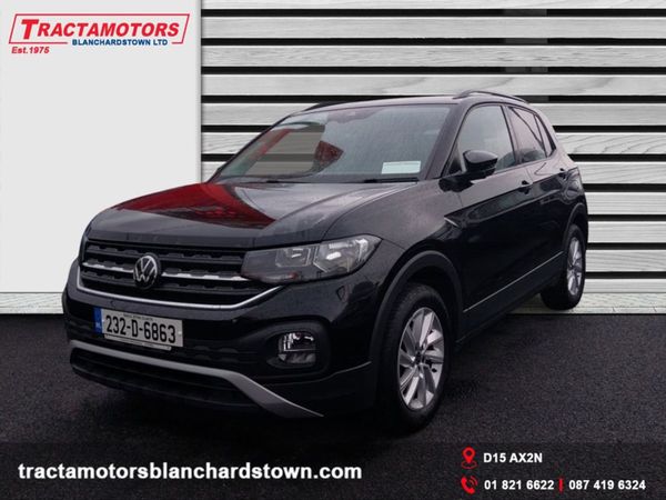 Volkswagen T-Cross SUV, Petrol, 2023, Black