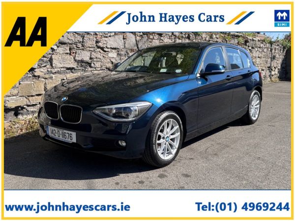 BMW 1-Series Hatchback, Petrol, 2014, Blue