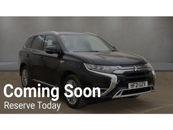 Mitsubishi Outlander SUV, Petrol Plug-in Hybrid, 2021, Black