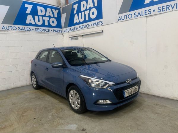 Hyundai i20 Hatchback, Petrol, 2017, Blue