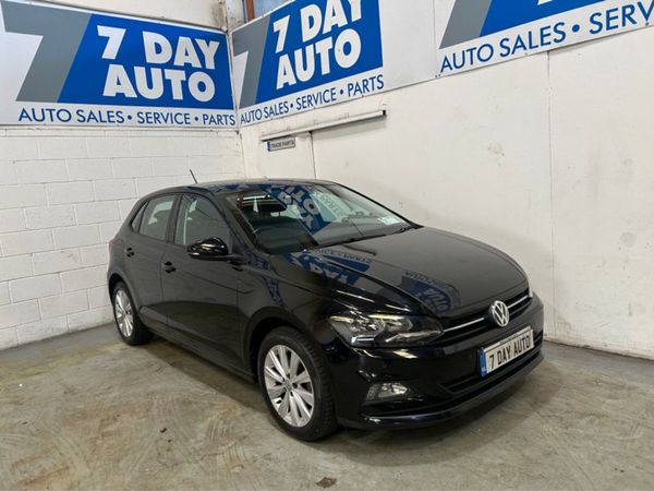 Volkswagen Polo Hatchback, Petrol, 2019, Black