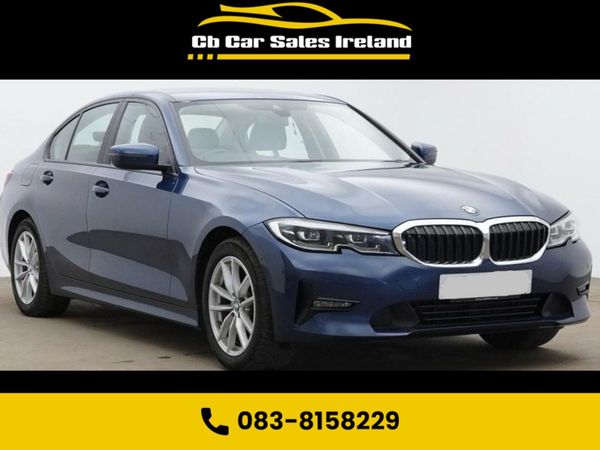 BMW 3-Series Saloon, Diesel Hybrid, 2020, Blue
