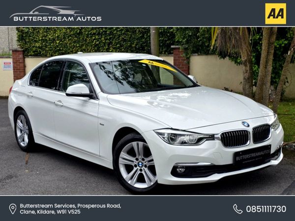 BMW 3-Series Saloon, Diesel, 2017, White