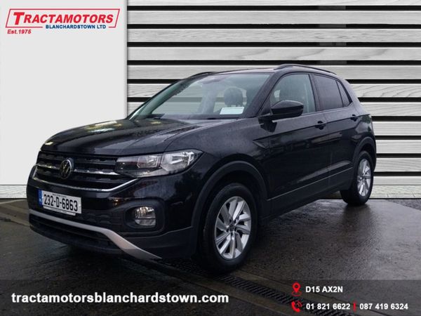 Volkswagen T-Cross SUV, Petrol, 2023, Black