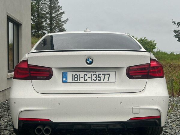 BMW 3-Series Saloon, Diesel, 2018, White