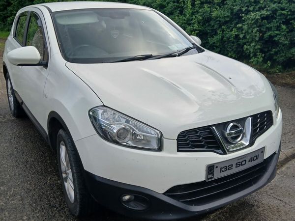 Nissan Qashqai Hatchback, Diesel, 2013, White