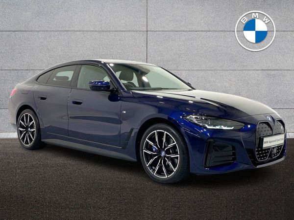 BMW i4 Hatchback, Electric, 2024, Blue